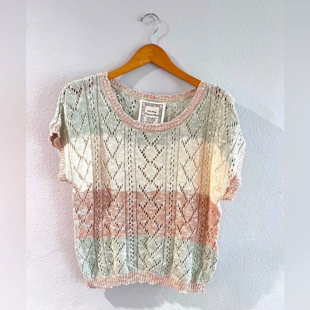 Olive des Olive knit top